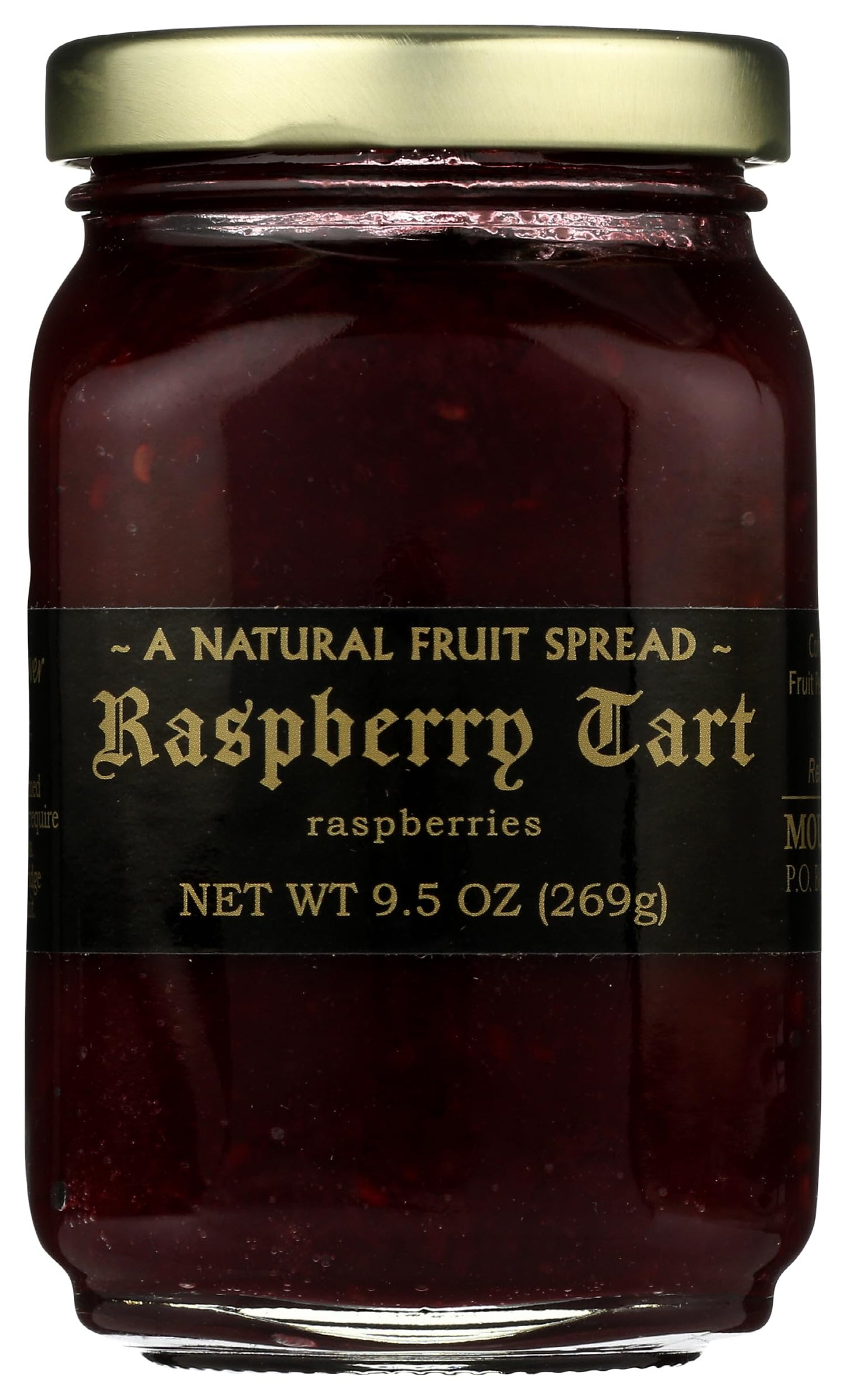 MOUNTAIN FRUIT COMPANY Raspberry Tart Jam, 9.5 OZ