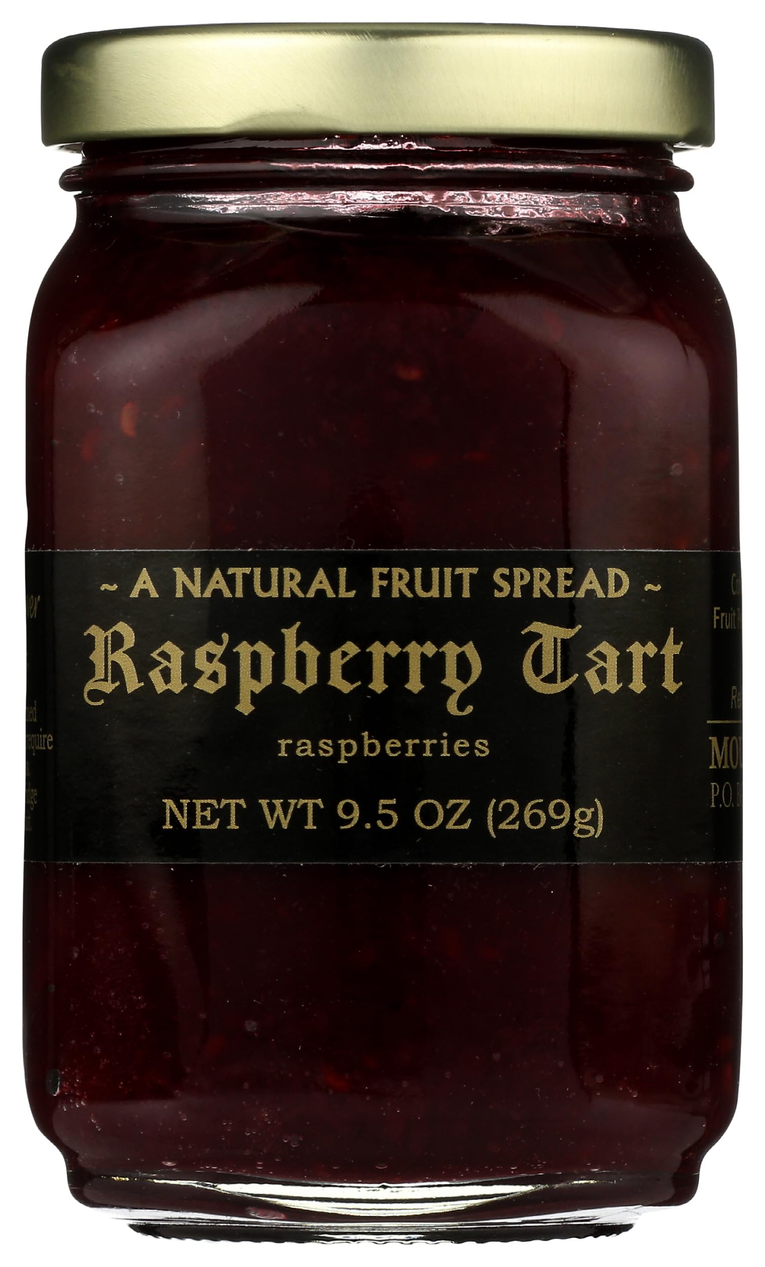 MOUNTAIN FRUIT COMPANY Raspberry Tart Jam, 9.5 OZ