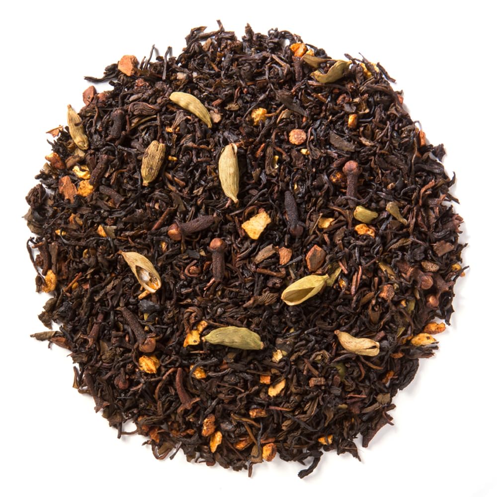Davidson'S Organics, Green Chai With Orange Peel, Loose Leaf Tea, 16-Ounce Bag