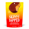 Skinnydipped Milk Chocolate Peanut Butter Cups, 4G Sugar, Low Sugar, No Palm Oil, Gluten Free, 3.2Oz Bag, 4 Pack (24 Cups Total)
