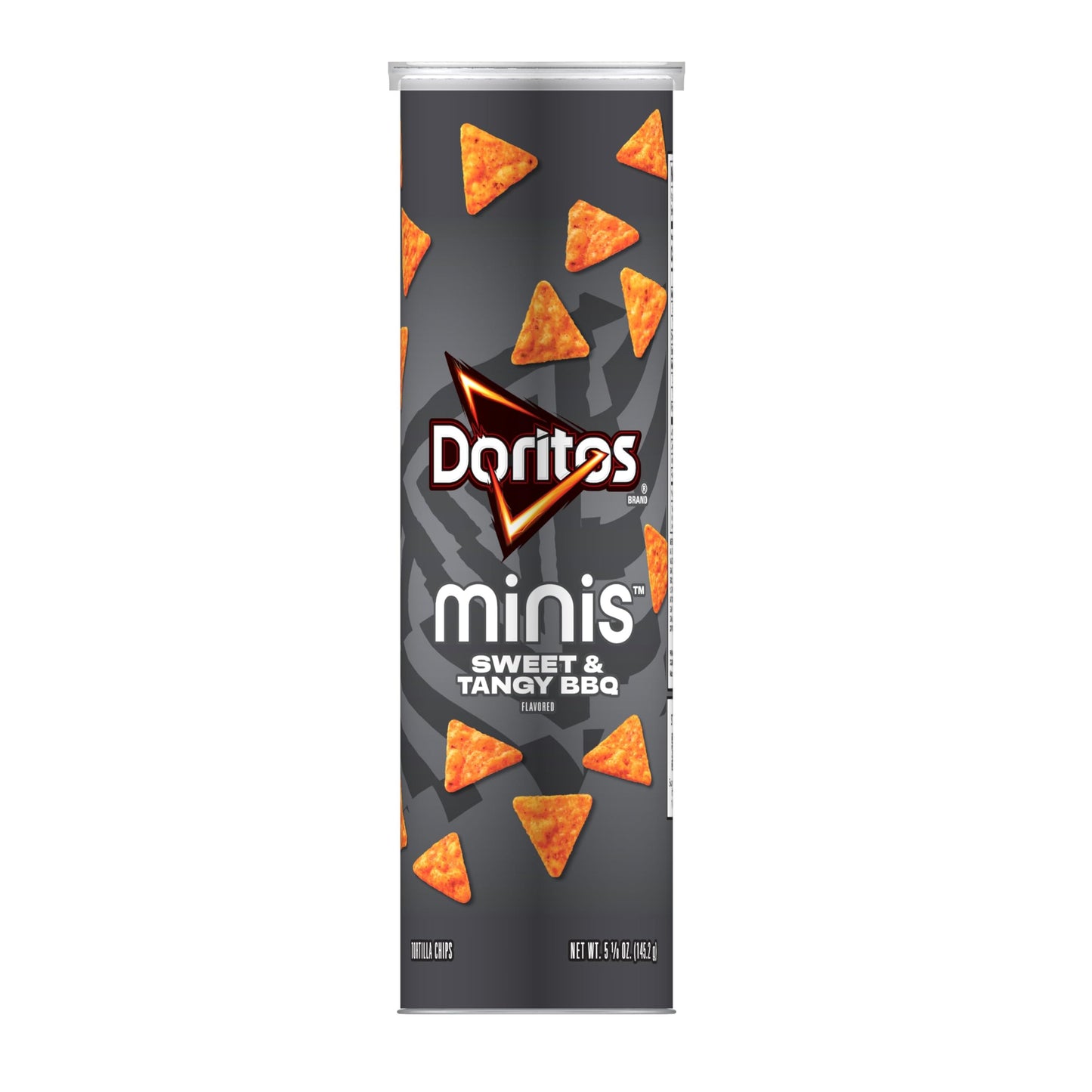 Minis Doritos Minis Sweet & Tangy BBQ Canister, 5.125 oz, 1 Count