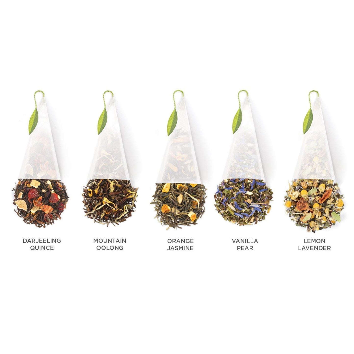 Tea Forte Lotus Relaxing Organic Tea, Petite Presentation Box Tea Sampler Gift Set With 10 Handcrafted Pyramid Tea Infusers