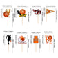 Ercadio 24 Pack Nba Star Basketball Cupcake Toppers Basketball Player Cupcake Picks Basketball Happy Birthday Cake Toppers For S