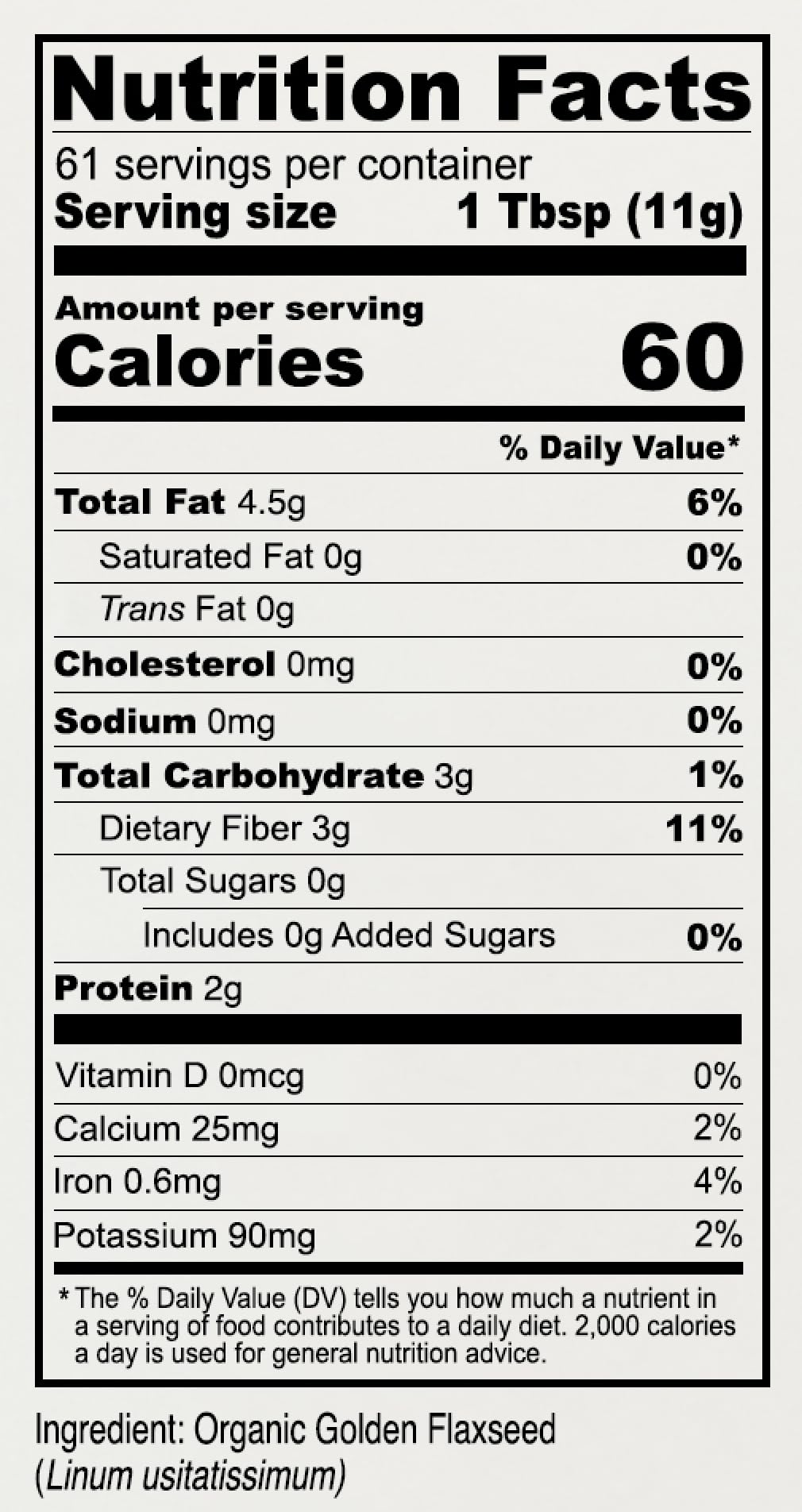 Anthony'S Organic Whole Golden Flaxseeds, 1.5 Lb, Gluten Free, Non-Gmo, Vegan