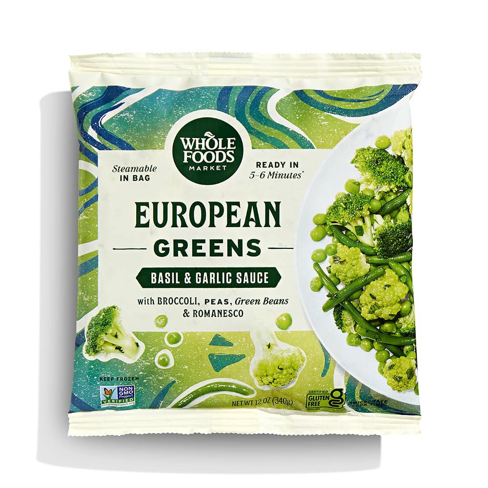WHOLE FOODS MARKET European Greens Vegetable Blend, 12 OZ