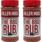 Killer Hogs The Bbq Rub Pack Of 2 Bottles | Championship Grill Seasoning For Beef, Steak, Burgers, Pork, And Chicken | Contains Two 11 Ounce Bottles (2-Pack)