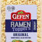 Gefen Ramen Salad Toppers, 10 oz | Ready to Use | Crunchy Salad Topping | Ramen Noodle Croutons | Soup Toppers