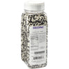 DecoPac Graduation Fusion Mix Candy Sprinkles, 26oz, Fancy Sprinkles in Handheld Container, Edible Black And White Sprinkles For