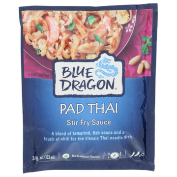 Blue Dragon, Sauce Stir Fry Pad Thai, 3.4 Oz, (Pack Of 12)
