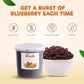 Fanale Blueberry Popping Boba Pearls, Vegan, Non Gmo, Gluten Free, Fat Free, Perfect For Bubble Tea, Smoothies, Ice Cream, Desse