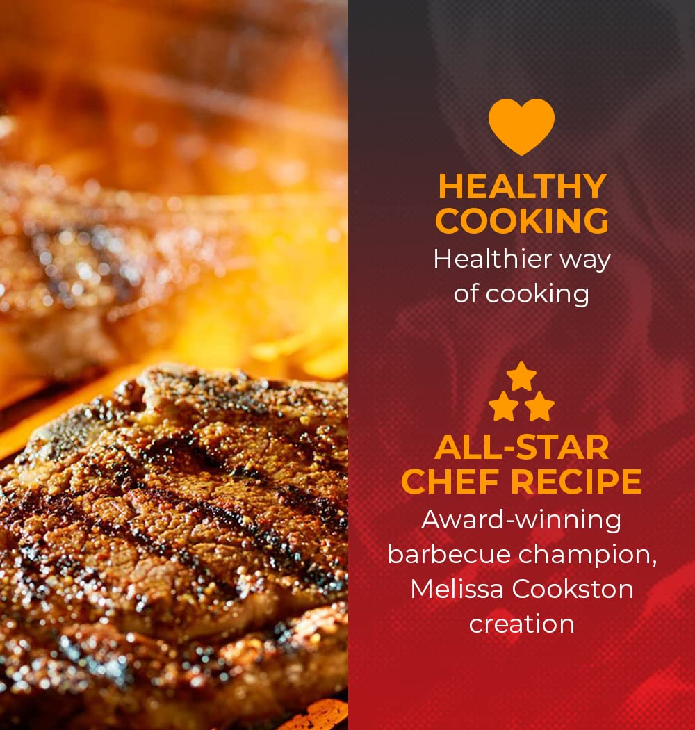 Melissa Cookston'S Garlic Blend Bbq Rub, Award Winning Barbecue Rubs, 16 Oz