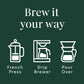 Starbucks Ground Coffee, Medium Roast Coffee, Decaf Pike Place Roast, 100% Arabica, 6 Bags (12 Oz Each)