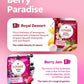 LOVARE Flower Assorted Tea Variety Pack 32 Pack, 4 Tastes - Made in Ukraine - Tea Bags Individually Wrapped - Royal Dessert, Alp