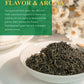 Gldnt Organic Jasmine Green Tea, Organic Jasmine Green Tea Loose Leaf With Delightful Aroma, Delicate And Smooth Flavor, Hot & Iced Tea, 16 Ounce