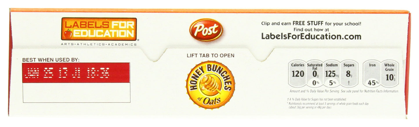 Honey Bunches Of Oats With Real Strawberries, 13-Ounce Boxes (Pack Of 4)