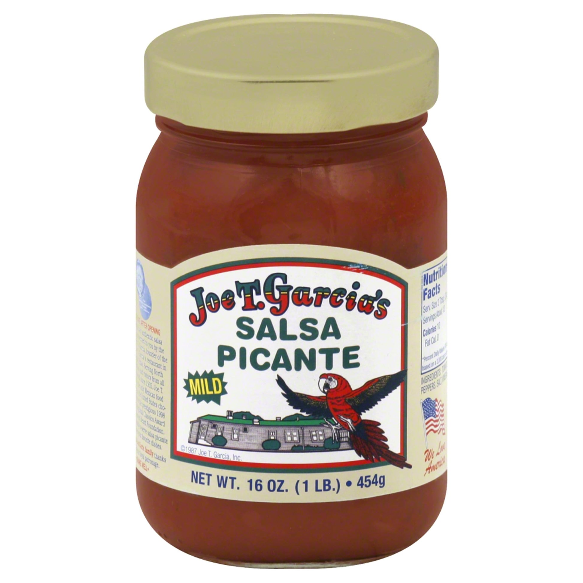 Joe T Garcias Mild Salsa Picante, 16 Ounce (Pack of 12)