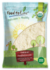 Food To Live Organic Almond Flour, 8 Pounds — Extra Fine Blanched Prime Meal, Non-Gmo, Low Carb, Culinary Grade, Kosher, Keto, Paleo And Vegan Super Powder, Bulk