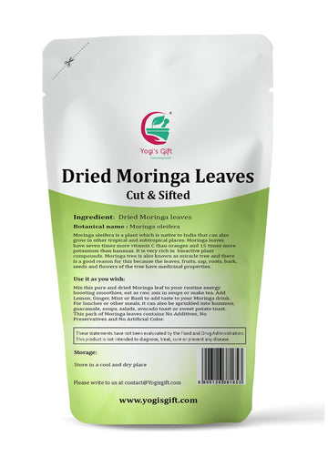 Moringa Leaves Loose 4 Oz | Make Tea, Springle On Salad, Ground And Use It | 100% Natural Moringa Leaf Only No Stems | Te De Mor