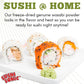 Sushi Sonic 100% Real Wasabi Powder, No Fillers, Non-Gmo, Vegan, Use Authentic Wasabi Powder For Traditional Flavor, 1.25 Oz Jar