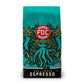 Fire Department Coffee Shellback Espresso Beans - Bold & Smooth - 5 LB Bulk - Veteran Owned - Roasted in the USA