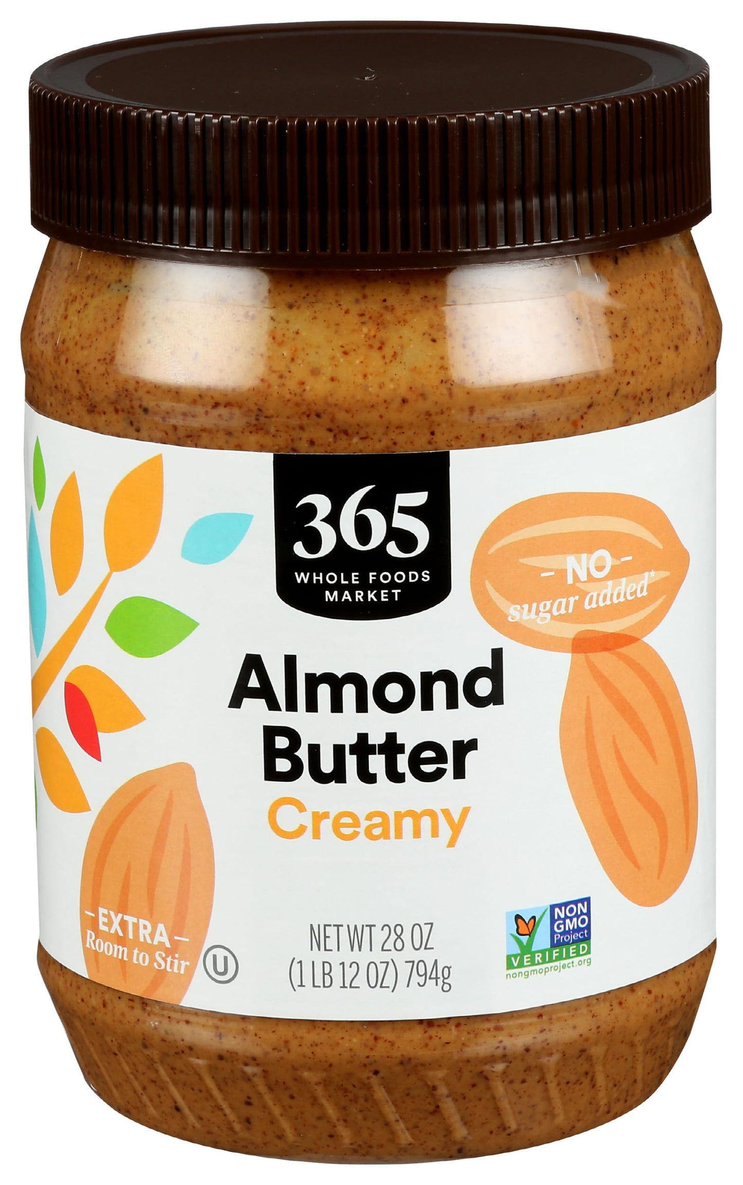 365 by Whole Foods Market  Creamy Almond Butter  28 Ounce