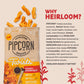 Pipcorn Heirloom Honey BBQ Twists - Gluten Free, Non-GMO Snacks - 4.5oz, 6 Pack