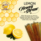 R.U.S. Candy Honey Straws - 25 Pack Lemon Flavor Single Serve Honey Sticks, Perfect for Tea and Snacking