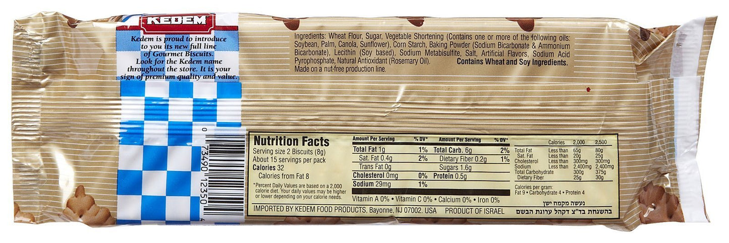 Kedem Plain Biscuits - 4.2 Oz