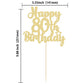 Gyufise 1Pc Happy 80Th Birthday Cake Topper Glitter Cheers To 80 Years Old Birthday Cake Pick For Happy 80Th Birthday Anniversar
