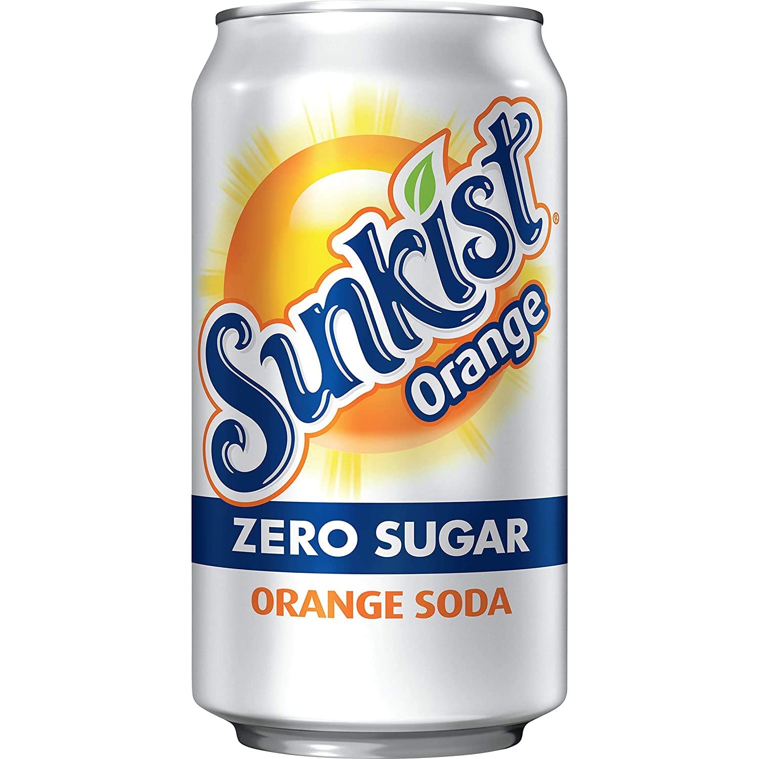 Sunkist Diet Orange Soda - 12 Fl Oz Cans, Pack of 24, Refreshing Citrus Flavor
