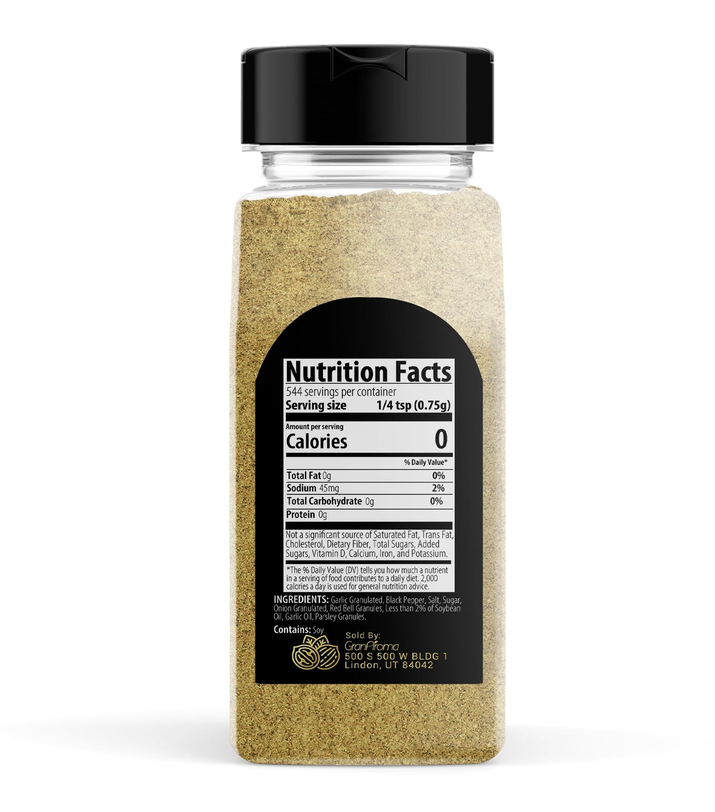 Granaroma Garlic Pepper, 14.4 Oz, Seasoning Blend, Soups & Sauces, Aromatic