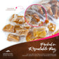 Oregon Farm Fresh Snacks Salted Caramel Gourmet Candy - Oregon Made Caramel Candy With Sea Salt And Vanilla - Gluten Free Delicious Chewy Sea Salt Caramels - Soft Caramels Individually Wrapped (16 Oz)