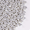 Kasvan Silver Heart Shapes Sprinkles - Edible Candy Pearls 100g/3.58 Oz, Mix Size, Baking Cake Decorations, Ice Cream Toppings a