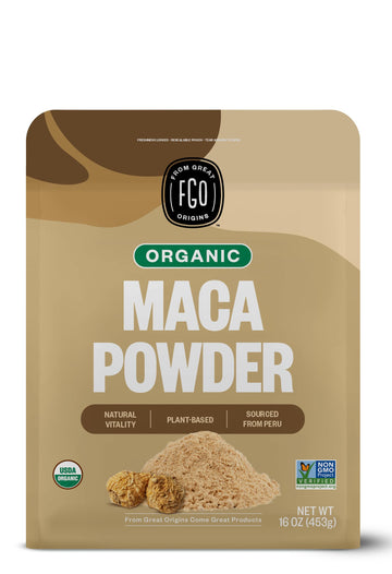 Fgo Organic Peruvian Maca Root Powder, Raw From Peru, 16Oz, Packaging May Vary (Pack Of 1)