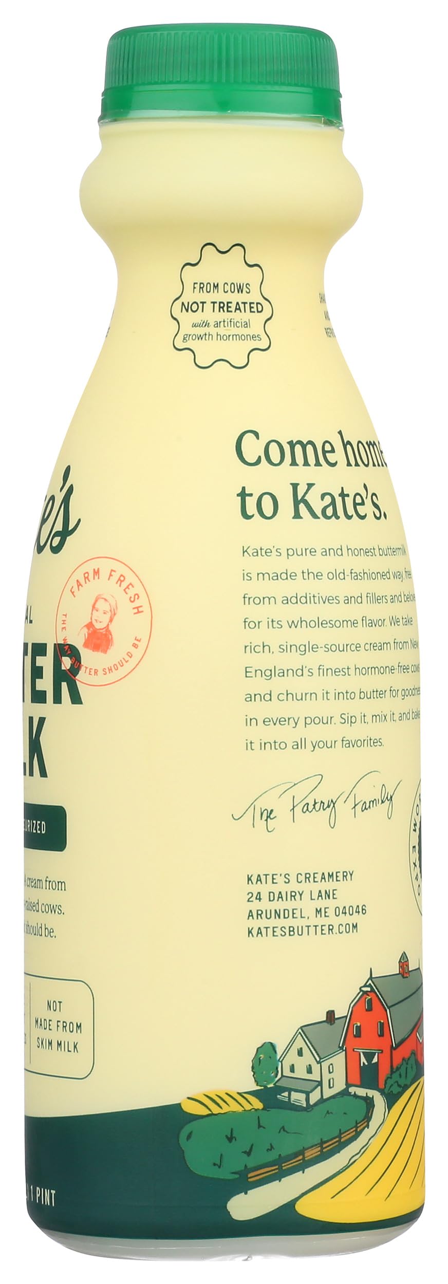 Kates Butter Buttermilk, 16 Fz