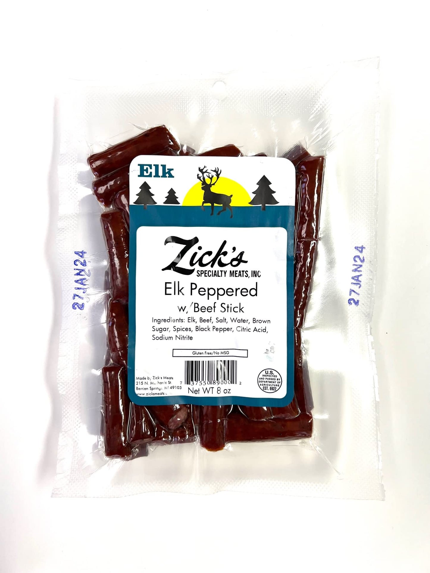 Jerky Dynasty Exotic & Gourmet Jerky Survivor'S Kit In A Ammo Can - Premium Whole Pieces & Sticks For Camping, Hiking, Fishing,