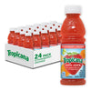 Tropicana 100% Orange Strawberry Juice, Real Fruit, No Added Sugars, 10 Fl Oz Bottles, Pack of 24