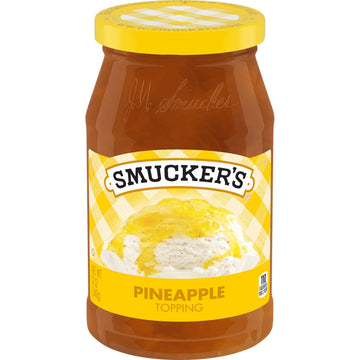 Smuckers Pineapple Topping, 12 Ounce (Pack of 6)
