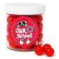 Jar O Goodies - Holiday  , Christmas Stocking Stuffers, Cherry Sours Red Candy Balls Gift Set, Original Chewy Candies (6 Ounce, 1 Pack) Party Favor - Gluten & Nut Free, Kosher Parve