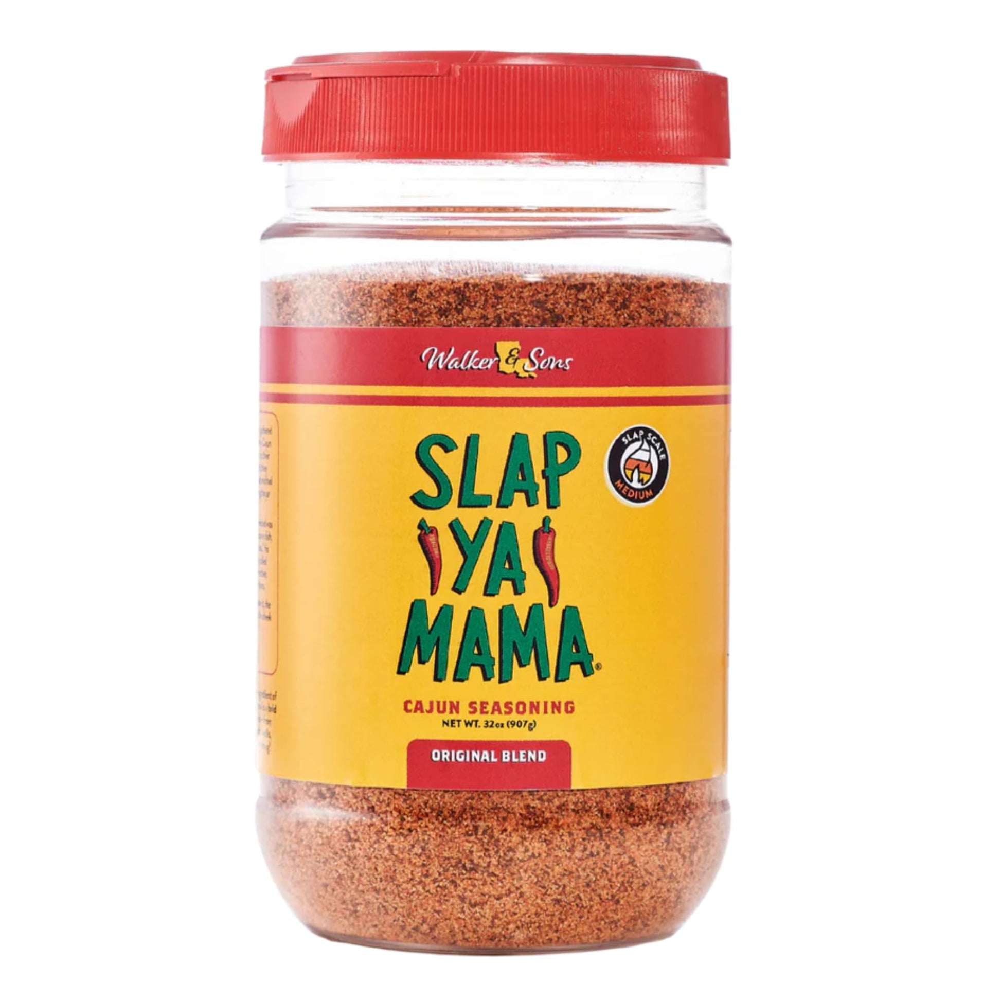 SLAP YA MAMA Cajun Seasoning Original Blend, No MSG, Kosher, 32 Ounce