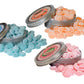 Sour Drops Variety Flavor Sour Hard Candy Drops, 3.5 Ounce Tins - 3 Pack, Tangerine, Watermelon, Blue Raspberry