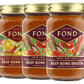 FOND Grassfed Beef Bone Broth Variety Pack
