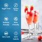 Syruvia Sugar Free Strawberry Syrup With Syrup Pump Dispenser - Strawberry Syrup Flavor, 25.4 Fl Oz - Perfect For Cocktails, Ice