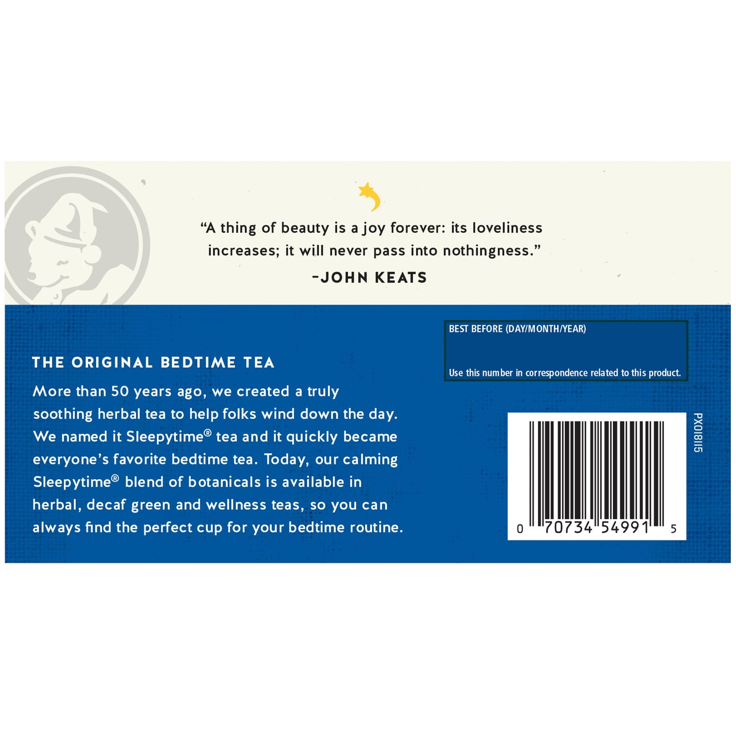Celestial Seasonings Sleepytime Tea, Biotin Beauty Rest, 18 Tea Bags, Herbal Tea