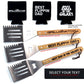 Ultimate Gourmet Grilling Seasonings & Spices Gift Set, Grill, Griddle, Bbq, Smoker, Unique Gift For Dad & Guys, Stainless Tongs