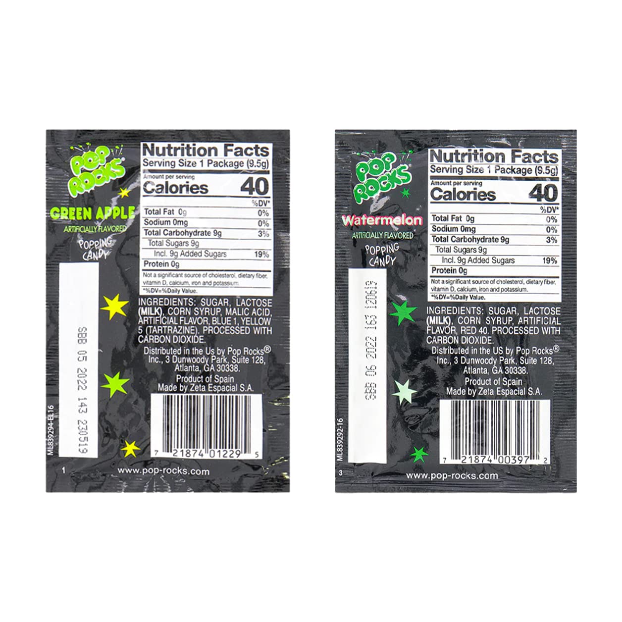 Pop Rocks Candy Variety Mix - 32 Pack Of 8 Flavors - Retro  Ling Rock Candy - Bulk Pack Includes Tropical Punch, Bubble Gum, Cherry, And Much More