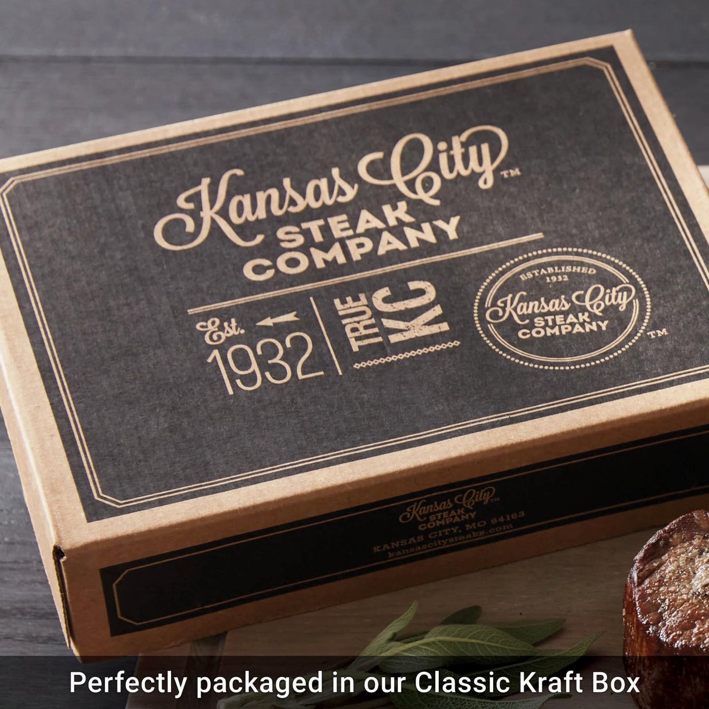 Kansas City Steak Company Premium Prime Rib Beef Roast - Boneless, Aged Up to 28 Days, 2 Roasts, 5.5-6 lbs Each