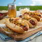 Nathans Jumbo Restaurant Style Beef Hot Dogs and Franks, 12 oz