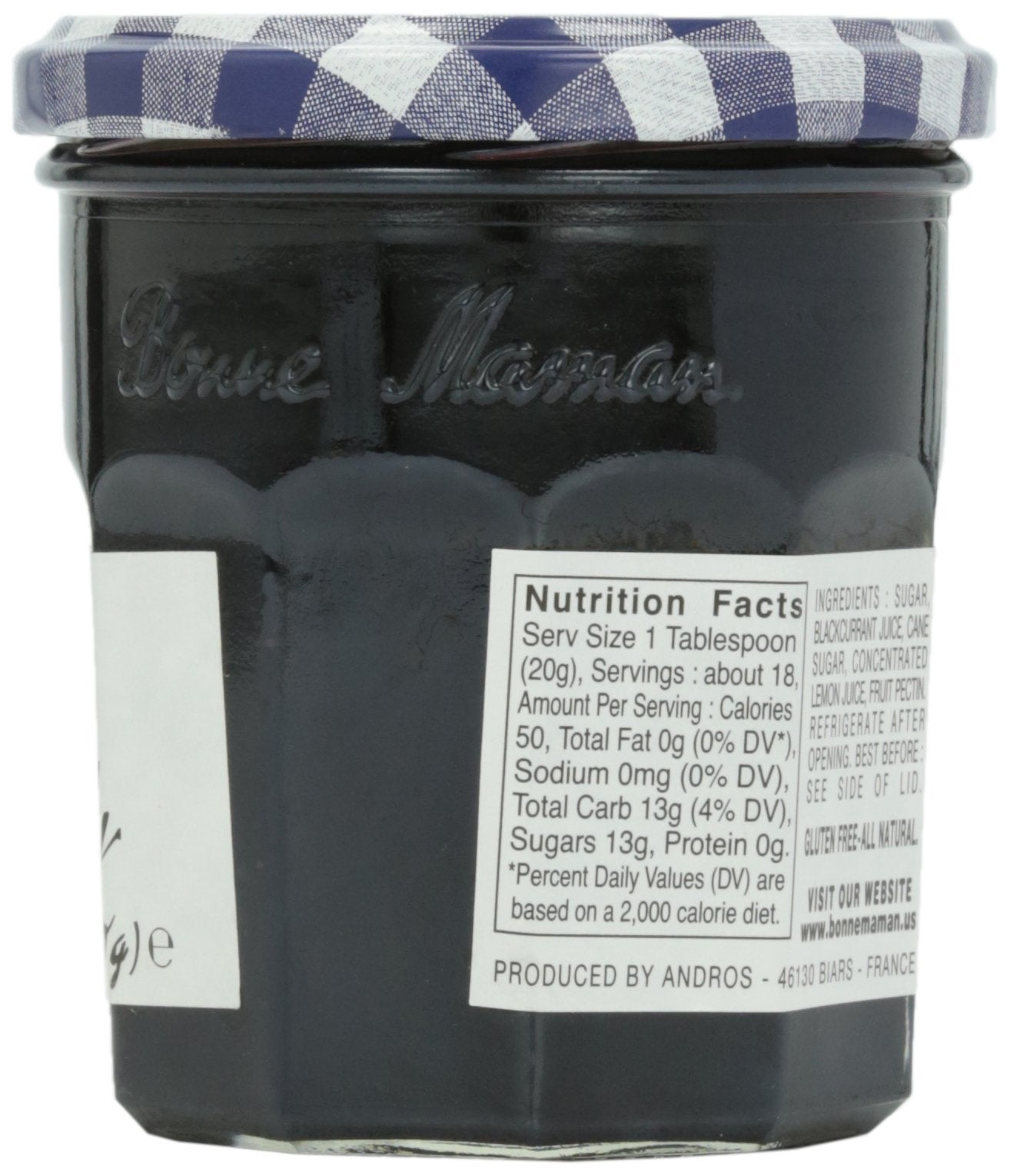 Bonne Maman Black Currant Jelly, 13 Ounces