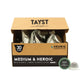 Tayst Coffee Pods, Medium Roast, K Cups for Keurig, Sustainable, 30 Count, Brown